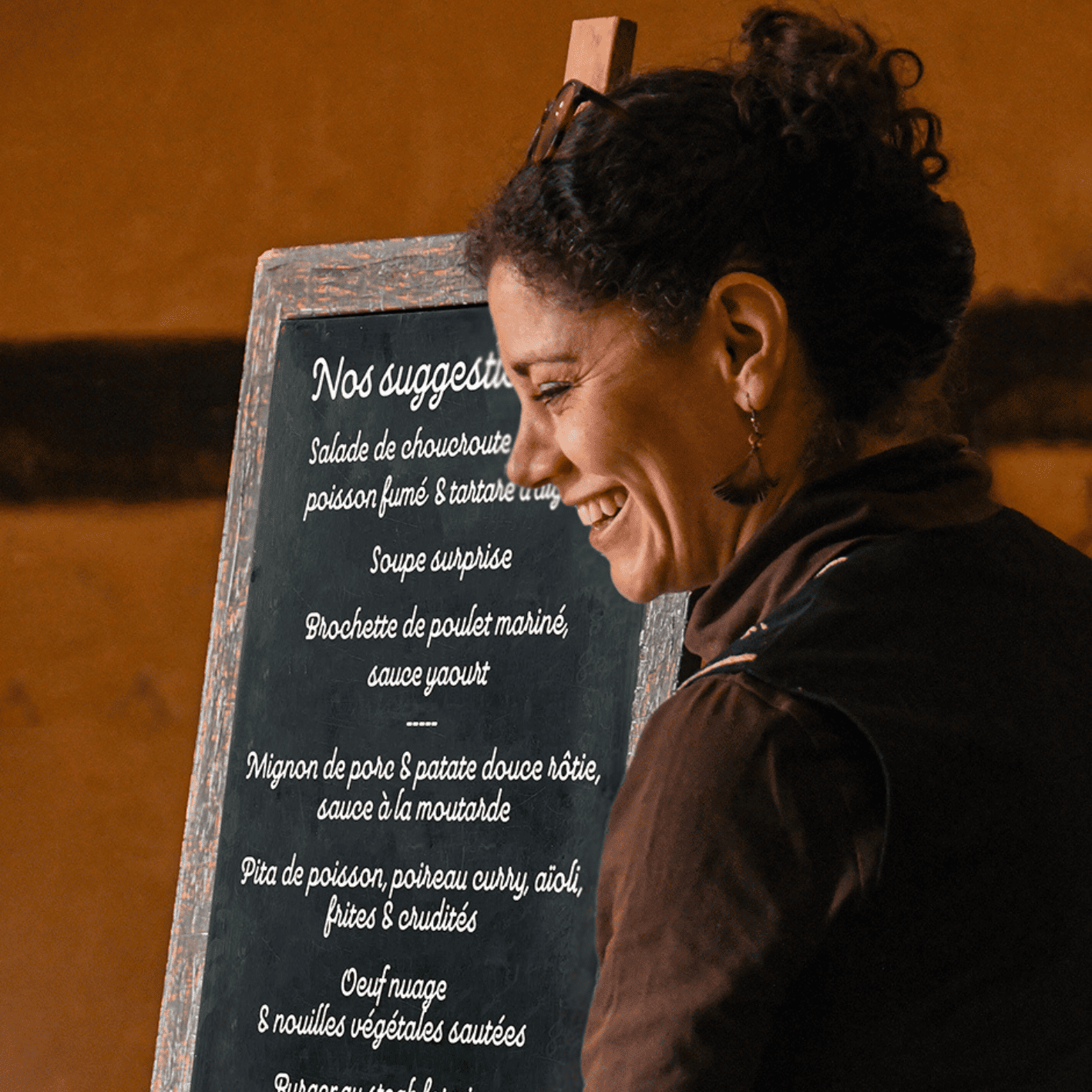 Auberge - Présentation du menu