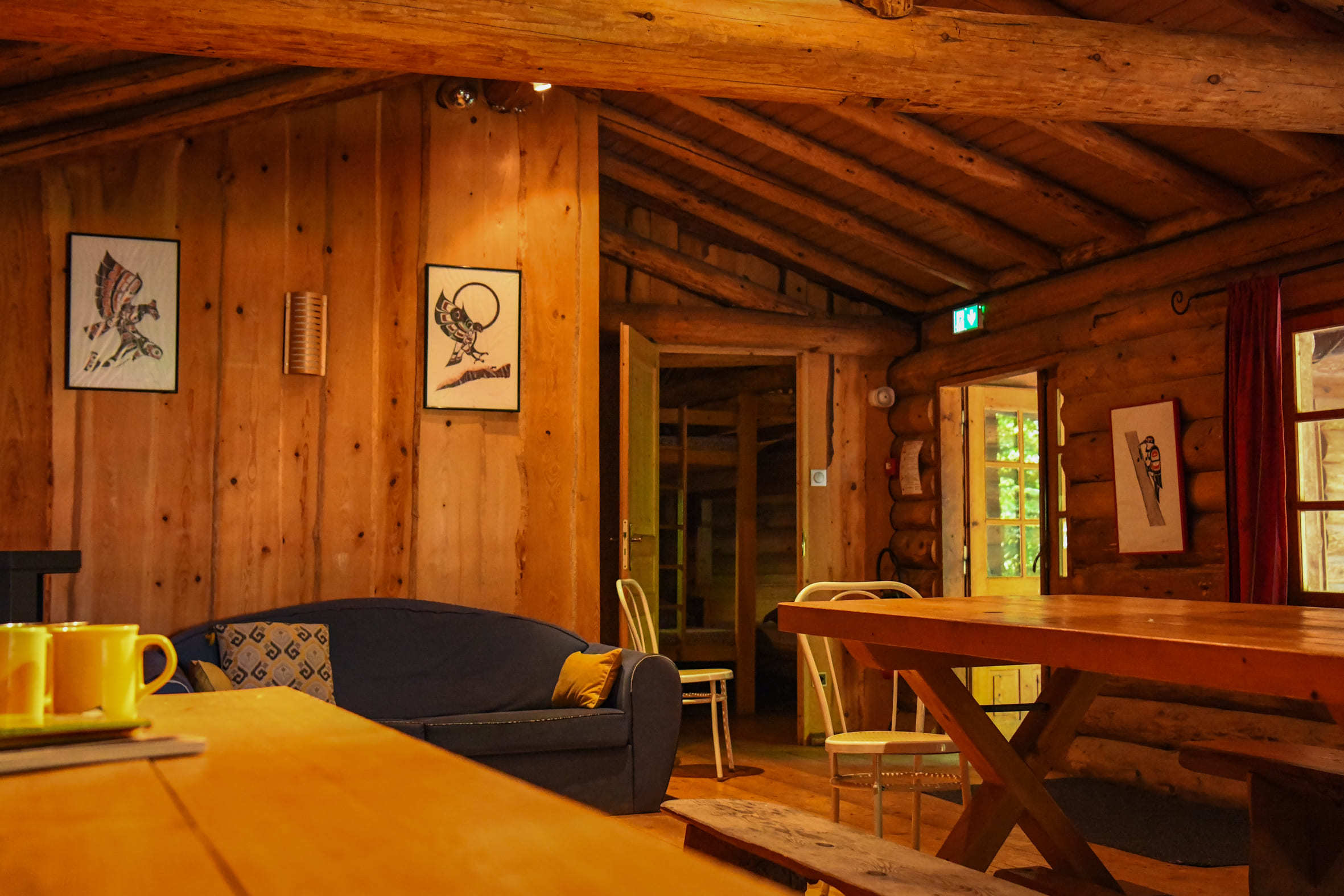 Le Chalet Canadien - Pièce à vivre